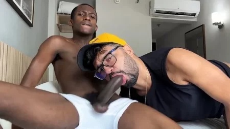 JustTheGays thumbnail for Caio Pernalonga and Marcos Goiano fuck - amateur gay porn from OnlyFans, MyVidster, GayForFans and more! - Anal, Bareback, Interracial