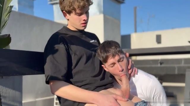 JustTheGays thumbnail for Feli Adriano, Twunk0pop – a blowjob on the rooftop before we fuck - amateur gay porn from OnlyFans, MyVidster, GayForFans and more! - Anal, Oral, Outdoor, Young & Twink