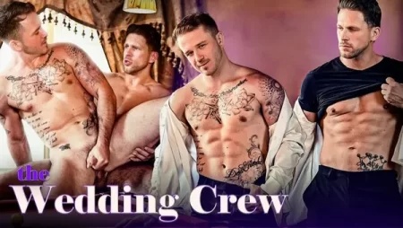 JustTheGays thumbnail for Roman Todd and Andrew Delta fuck – The Wedding Crew - amateur gay porn from OnlyFans, MyVidster, GayForFans and more! - 