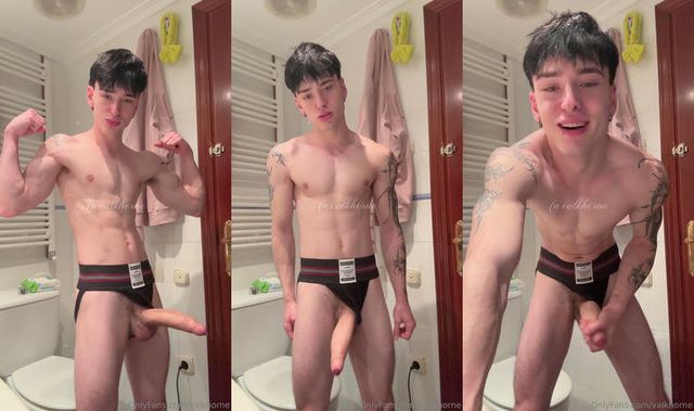 JustTheGays thumbnail for Stroking my big cock while wearing my jockstrap – Valk (valkhorne) - amateur gay porn from OnlyFans, MyVidster, GayForFans and more! - Big Cock, Solo, Young & Twink