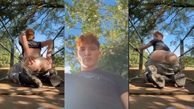 JustTheGays thumbnail for James Alfie (jamesalfie200) jerks off in the park - amateur gay porn from OnlyFans, MyVidster, GayForFans and more! - Jerk Off, Outdoor, Shorts, Solo, Young & Twink