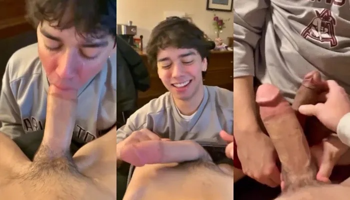 JustTheGays thumbnail for Twink sucks on a fat twink cock - amateur gay porn from OnlyFans, MyVidster, GayForFans and more! - Oral, Young & Twink
