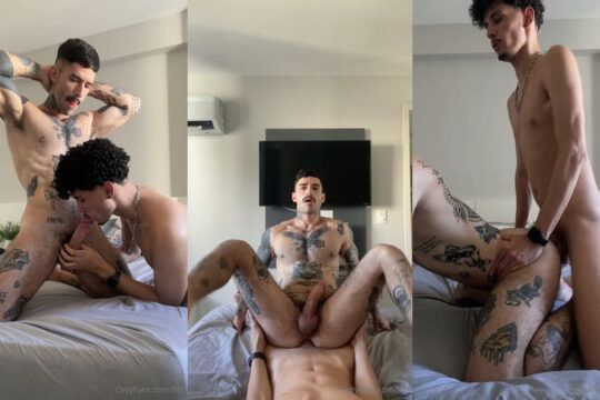 JustTheGays thumbnail for Ricardo Leall fucks Charz Phill (fill1) - amateur gay porn from OnlyFans, MyVidster, GayForFans and more! - Anal, Bareback, Latin