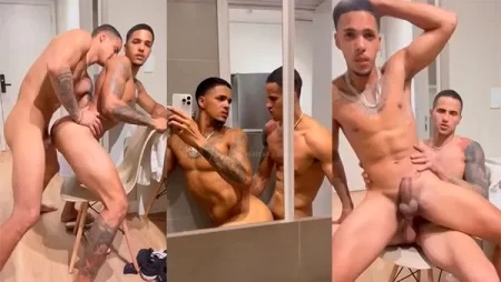 JustTheGays thumbnail for Yuri Diaz and Ixi Casalzao fuck - amateur gay porn from OnlyFans, MyVidster, GayForFans and more! - 