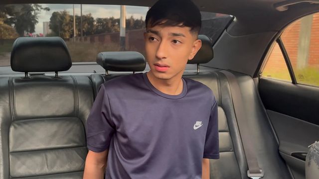 JustTheGays thumbnail for Angel of Bogota file 3 – The Dreamer - Columbian twink gets fucked in the back of a taxi – Angel of Bogota - Anal, Bareback, Big Cock, Latin, Young & Twink