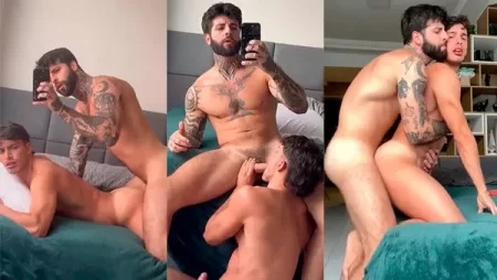 JustTheGays thumbnail for Rafael Newbold fucks Maxi Tassi - amateur gay porn from OnlyFans, MyVidster, GayForFans and more! - 