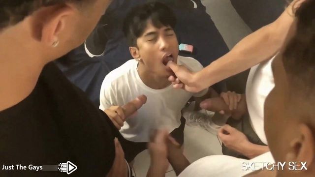 JustTheGays thumbnail for Sketchy Sex – with Maverick Shadow (Luca Knight), Leo Louis, Marcus McNeill, Derek Spears, Jsmoove - amateur gay porn from OnlyFans, MyVidster, GayForFans and more! - 