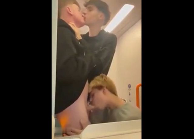 JustTheGays thumbnail for Three twinks suck eachother on the train - amateur gay porn from OnlyFans, MyVidster, GayForFans and more! - Group, Jerk Off, Oral, Shorts, Young & Twink