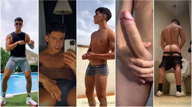 JustTheGays thumbnail for Adrianlt7 – Spanish Influencer’s jerk compilation - amateur gay porn from OnlyFans, MyVidster, GayForFans and more! -