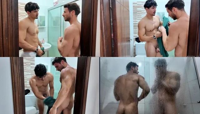 JustTheGays thumbnail for Milder_DZ – spending the day showering and jerking together - amateur gay porn from OnlyFans, MyVidster, GayForFans and more! -