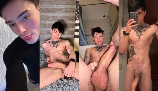 JustTheGays thumbnail for Valkhorne jerks his fat cock – a compilation - amateur gay porn from OnlyFans, MyVidster, GayForFans and more! - 