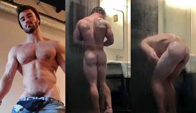 JustTheGays thumbnail for A shower – creeohdee - amateur gay porn from OnlyFans, MyVidster, GayForFans and more! - Muscle, Shower, Solo