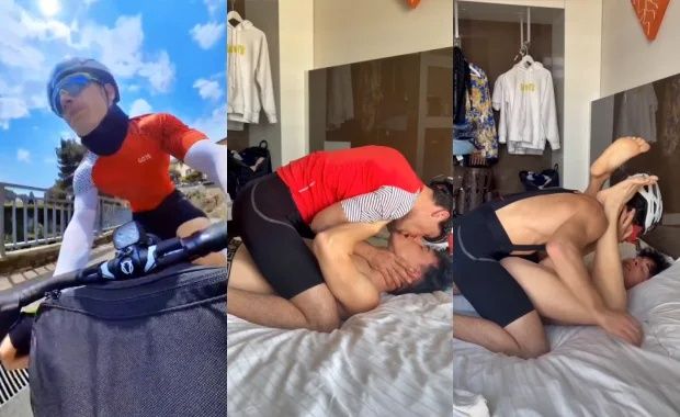 JustTheGays thumbnail for Cyclist comes home from a ride and manhandles his twink – opiecefans - amateur gay porn from OnlyFans, MyVidster, GayForFans and more! - Young & Twink