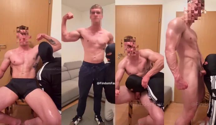 JustTheGays thumbnail for FindomFaust – face fucking and dominating my sub - amateur gay porn from OnlyFans, MyVidster, GayForFans and more! - Muscle, Oral