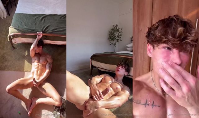 JustTheGays thumbnail for Melvin Moore fingers himself on the floor after a shower and jerks off – god view - amateur gay porn from OnlyFans, MyVidster, GayForFans and more! - Jerk Off, Muscle, Solo, Young & Twink