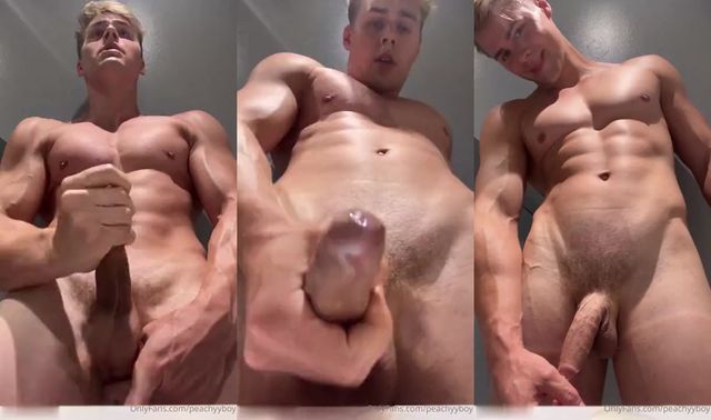 JustTheGays thumbnail for PEACHYYBOY plays with his cock and cums - amateur gay porn from OnlyFans, MyVidster, GayForFans and more! - Jerk Off, Muscle, Solo, Young & Twink