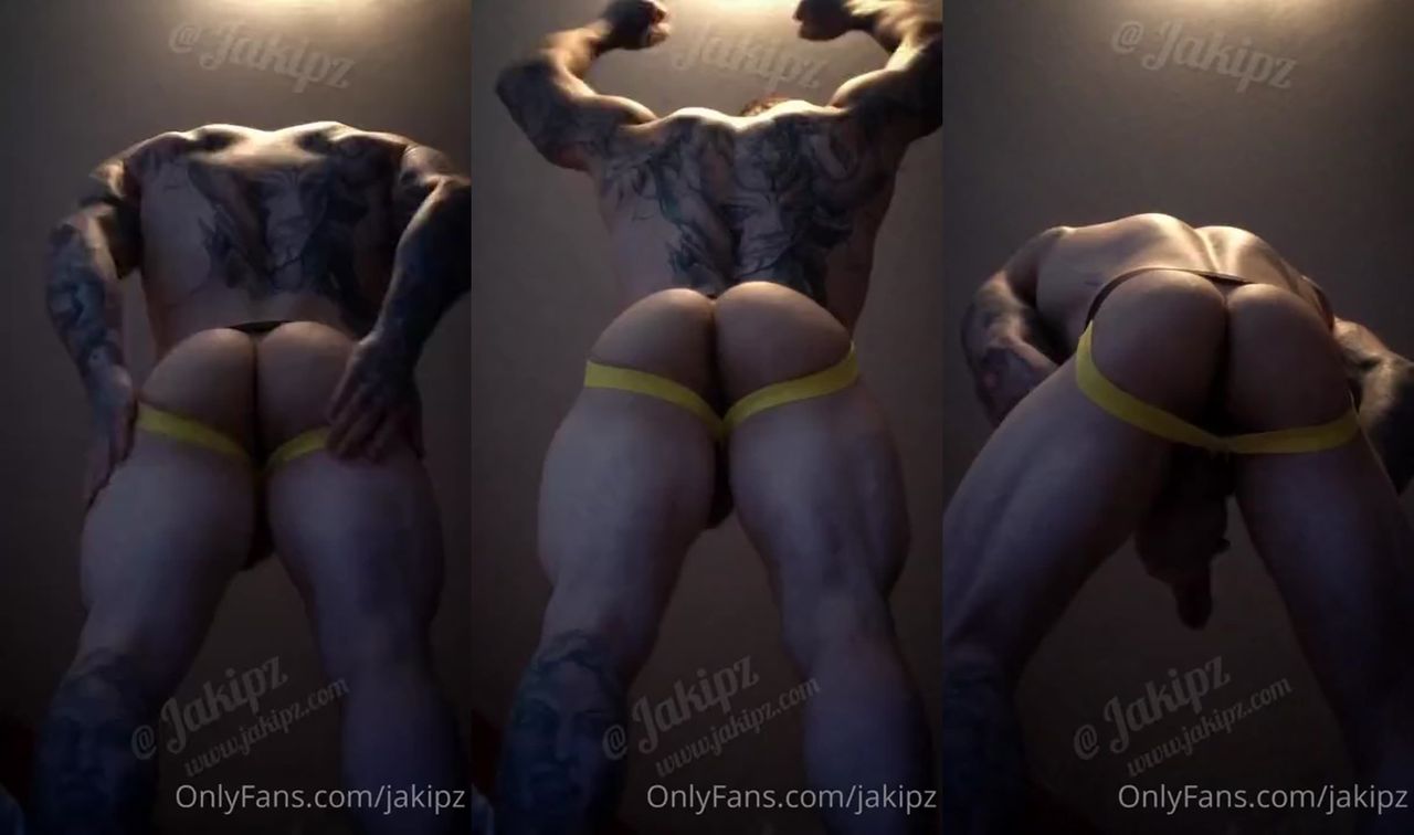 Showing off my muscular ass in my jockstrap – Jake Andrich (Jakipz)