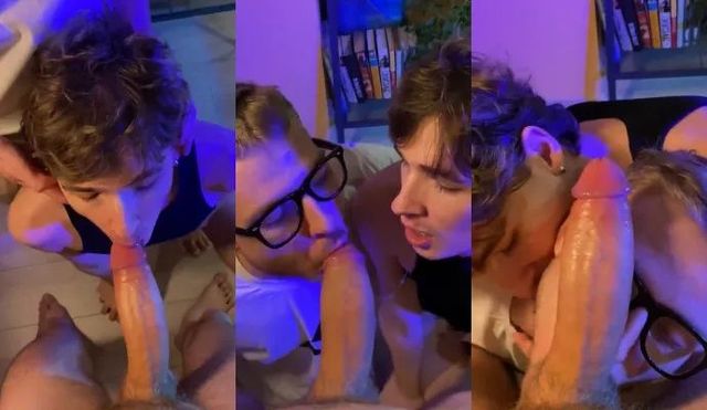 JustTheGays thumbnail for Young couple take turns suck a cock - amateur gay porn from OnlyFans, MyVidster, GayForFans and more! - Big Cock, Group, Oral, Young & Twink