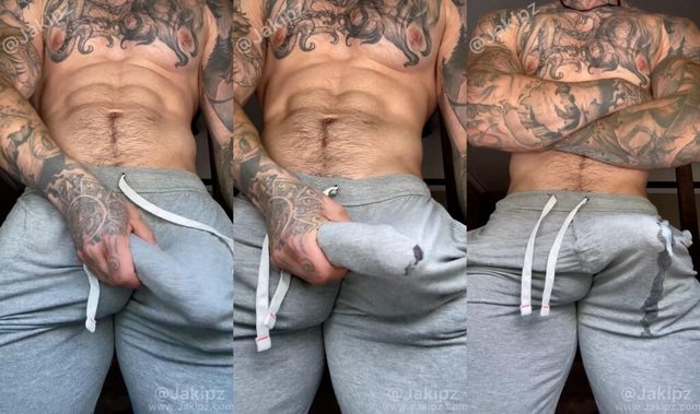 JustTheGays thumbnail for Jake Andrich (Jakipz) – Stroking my big cock and cumming in my sweatpants - amateur gay porn from OnlyFans, MyVidster, GayForFans and more! - Jerk Off, Muscle, Solo