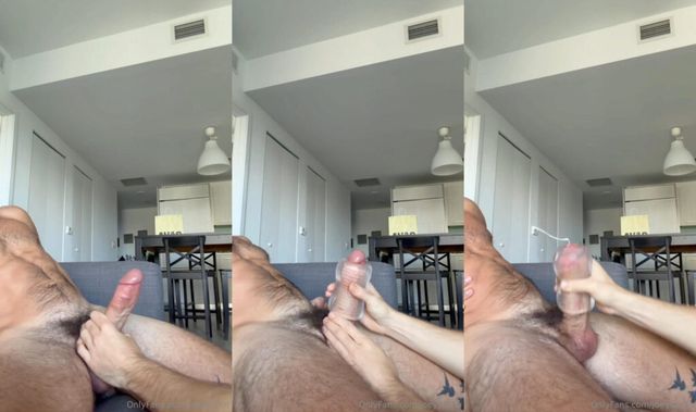 JustTheGays thumbnail for Letting a friend jerk me off with a toy until I cum – Joey Sacco (joeysacco) - amateur gay porn from OnlyFans, MyVidster, GayForFans and more! - Jerk Off, Muscle, Shorts, Toys