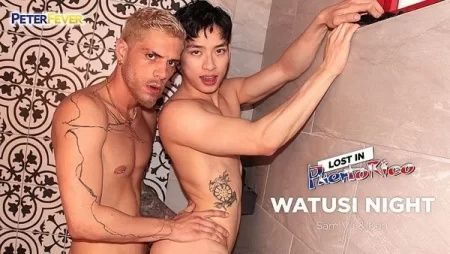 JustTheGays thumbnail for Lost In Puerto Rico – Watusi Night – Ken fucks Sam Vu - amateur gay porn from OnlyFans, MyVidster, GayForFans and more! - Anal, Bareback, Interracial, Young & Twink