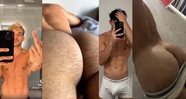 JustTheGays Quickies: Tiktoker BoynamedLuis shows off his body and ass