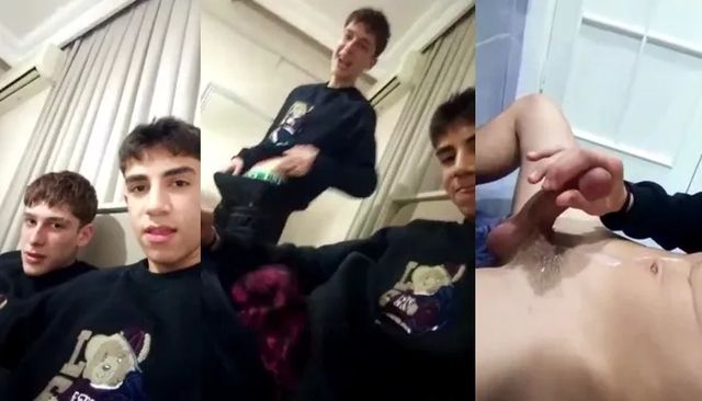 JustTheGays thumbnail for Twinks jerk off together - amateur gay porn from OnlyFans, MyVidster, GayForFans and more! - Jerk Off, Young & Twink