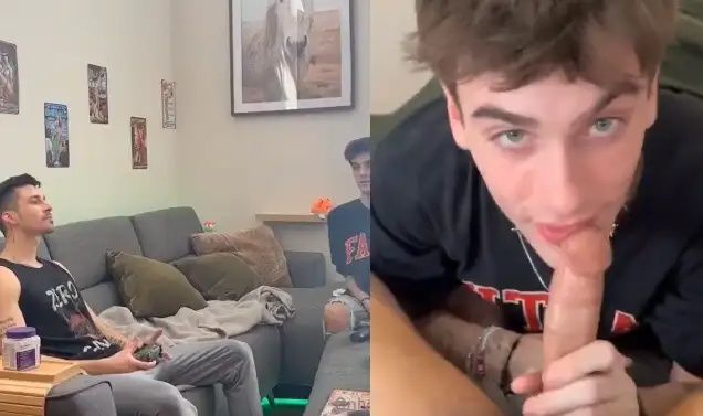 JustTheGays thumbnail for Twink spends the afternoon getting fucked - Anal, Bareback, Young & Twink