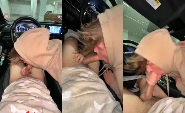 JustTheGays thumbnail for Joey Stole gets a blowjob in the parking garage - Oral, Shorts, Young & Twink