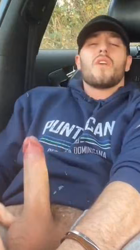 JustTheGays Quickies: Pulling over to jerk off