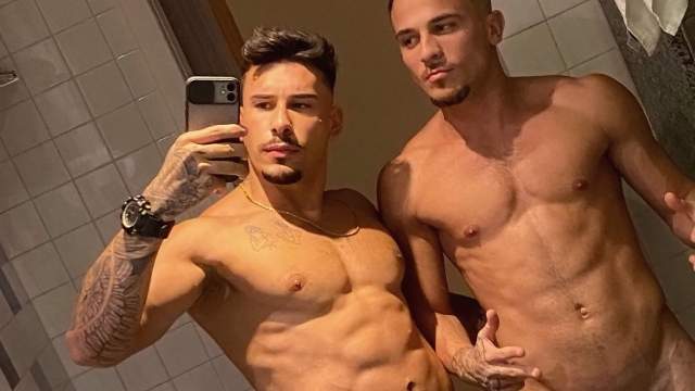 OnlyGays thumbnail for Kleber Matta and Andrew Pampelo - amateur gay porn from OnlyFans, MyVidster, GayForFans and more! - video
