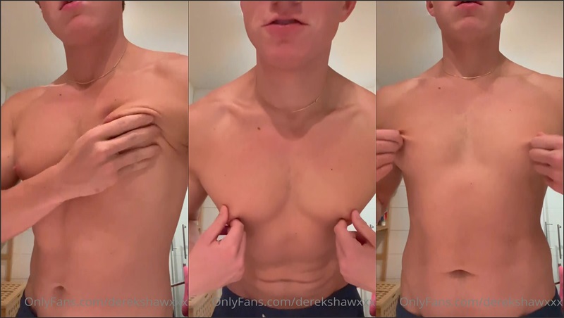 OnlyGays thumbnail for derekshawxxx plays with his nipples - amateur gay porn from OnlyFans, MyVidster, GayForFans and more! - 
