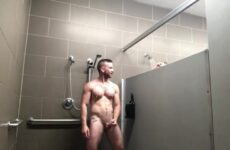OnlyGays thumbnail for Jerking off in the gym shower while someone watches Jayson Parker jaysonparker801 - amateur gay porn from OnlyFans, MyVidster, GayForFans and more! - 