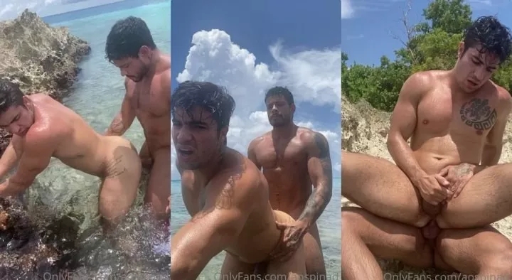 OnlyGays thumbnail for Alejo Ospina and Daniel Montoya – Sex in the Sea - amateur gay porn from OnlyFans, MyVidster, GayForFans and more! - Latin, Outdoor
