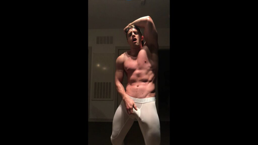 OnlyGays thumbnail for Feeling my cock after a workout – YesBrawn - amateur gay porn from OnlyFans, MyVidster, GayForFans and more! - 