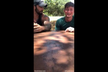 OnlyGays thumbnail for Jordan makes Troy jerk off under the picnic table TroyxBrandt - amateur gay porn from OnlyFans, MyVidster, GayForFans and more! - 