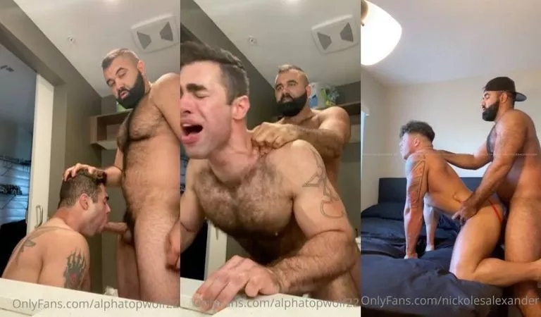 OnlyGays thumbnail for Persian Alpha Wolf (alphatopwolff22) fucks Lucas Leon - amateur gay porn from OnlyFans, MyVidster, GayForFans and more! - Anal