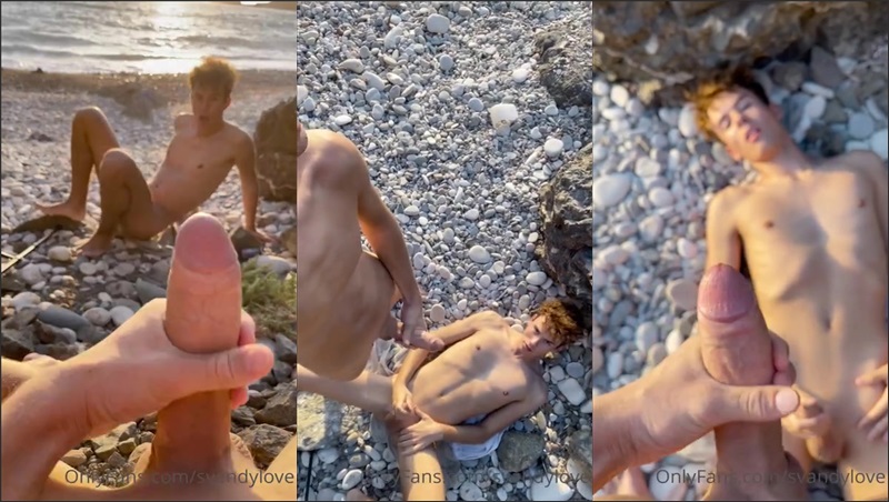 OnlyGays thumbnail for svandylove – jerking on the beach - amateur gay porn from OnlyFans, MyVidster, GayForFans and more! -