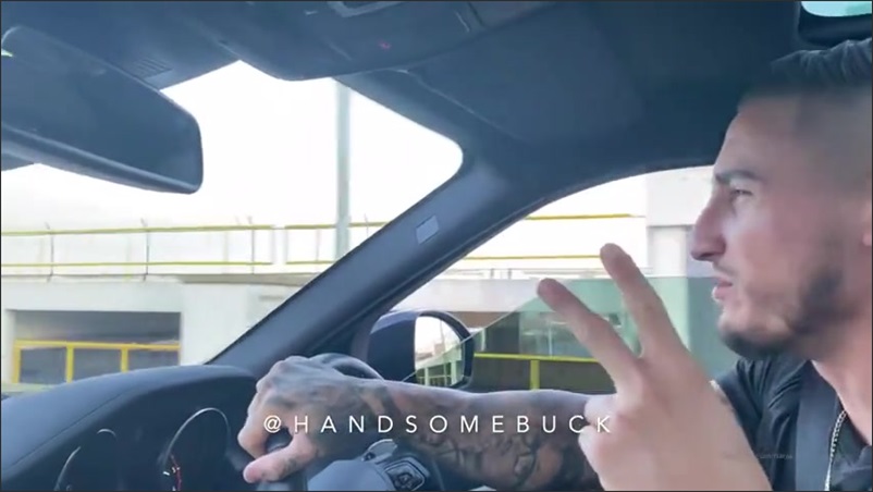 OnlyGays thumbnail for Driving Around And Jerking Off Together – Rhys Sachett and HandsomeBuck - amateur gay porn from OnlyFans, MyVidster, GayForFans and more! - Jerk Off