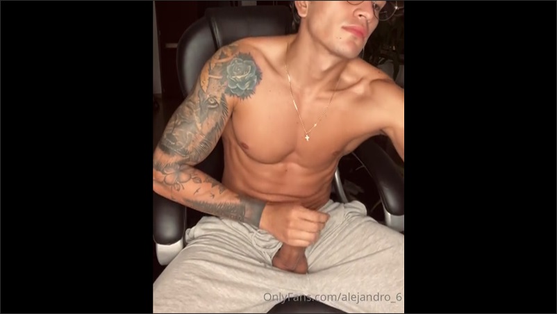 OnlyGays thumbnail for Jerking off and cumming over my abs – Alejandro Pino (hotalex6) - amateur gay porn from OnlyFans, MyVidster, GayForFans and more! - 