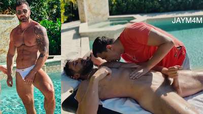 OnlyGays thumbnail for Jay M4M and Fitcamguy – jerk by the pool - amateur gay porn from OnlyFans, MyVidster, GayForFans and more! - Jerk Off