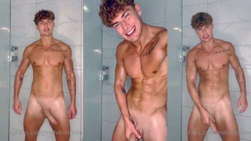 OnlyGays thumbnail for Melvin Moore jerks off in the shower - amateur gay porn from OnlyFans, MyVidster, GayForFans and more! - Jerk Off, Shower, Solo, Young & Twink