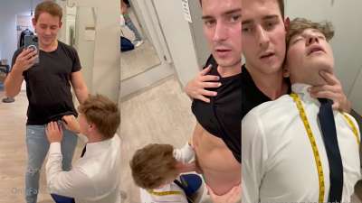 OnlyGays thumbnail for Fucking in the fitting room – Conner Blakely and Josh Brady - amateur gay porn from OnlyFans, MyVidster, GayForFans and more! - Anal, Young & Twink