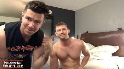 OnlyGays thumbnail for Jacob Peterson and Trenton Ducati fuck - amateur gay porn from OnlyFans, MyVidster, GayForFans and more! - Anal