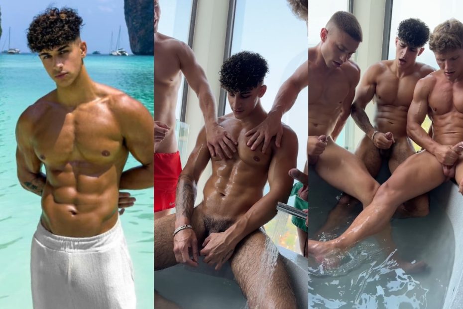 OnlyGays thumbnail for Sepanta and friends jerk off in thailand – with Viggo Sorensen and emmetcharm - amateur gay porn from OnlyFans, MyVidster, GayForFans and more! - Group, Jerk Off