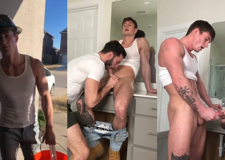 OnlyGays thumbnail for Kyle and Troy – I Sucked and Serviced my HOT Cleaner - amateur gay porn from OnlyFans, MyVidster, GayForFans and more! - Oral