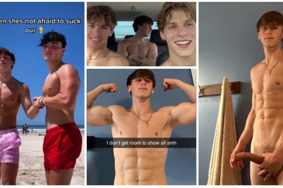 OnlyGays thumbnail for Tiktoker JacksonF jerk compilation - amateur gay porn from OnlyFans, MyVidster, GayForFans and more! - 