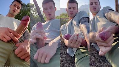 OnlyGays thumbnail for Max Barz jerks off outside - amateur gay porn from OnlyFans, MyVidster, GayForFans and more! - 