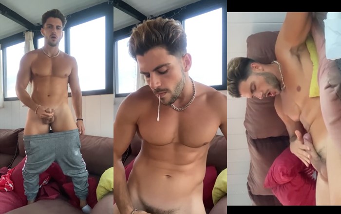 OnlyGays thumbnail for Guillechoa jerks off and cums - amateur gay porn from OnlyFans, MyVidster, GayForFans and more! - 