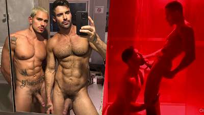 OnlyGays thumbnail for Thiago Lazzarato – An intimate shower suck - amateur gay porn from OnlyFans, MyVidster, GayForFans and more! - 